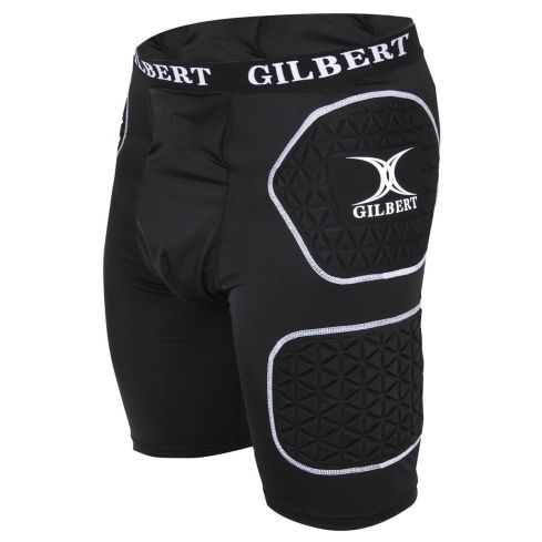 Adults Rugby Protection Shorts Black – Gilbert