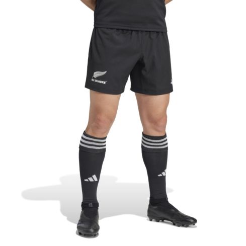 All Blacks Home Rugby Shorts 2024/2025 Black - Adidas