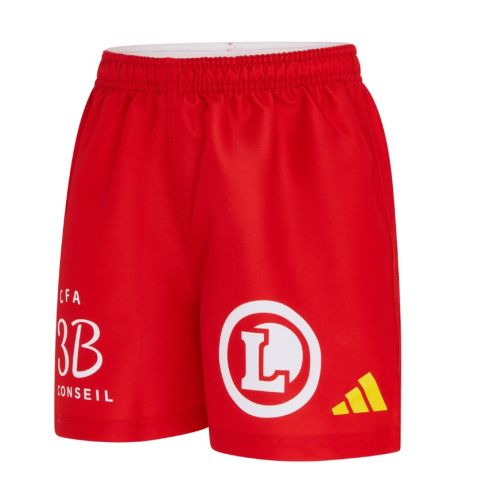 USAP Kids Away Rugby Short Red 2025/2026 - Adidas