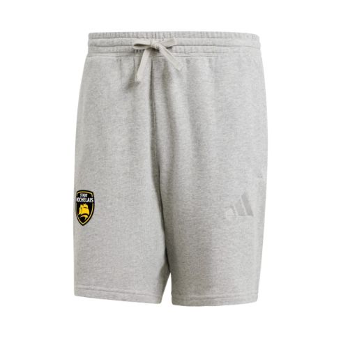 Men’s Rugby Lifestyle Shorts French Terry Grey La Rochelle - Adidas