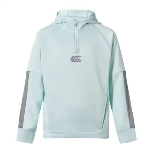 Light Blue Rugby Training Overhead Hoodie - Canterbury