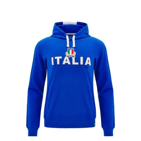 Italy Kids Rugby Hoodie 2024/2025 – Macron