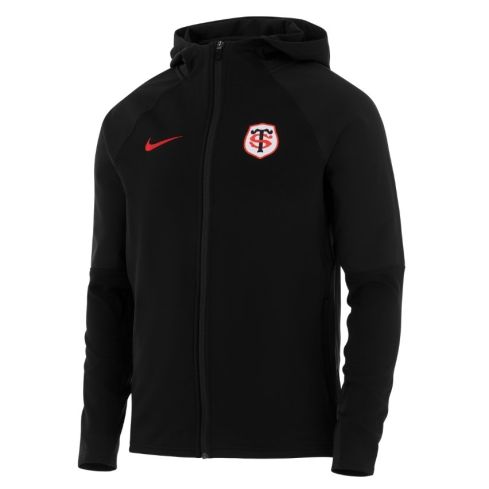 Full-Zip Hoodie Rugby Training Stade Toulousain 2025/2026 - Nike