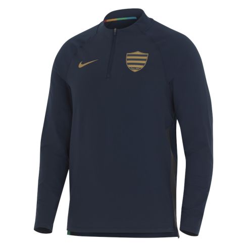 Rugby Training 1/4 Zip Sweatshirt Racing 92 - Nike