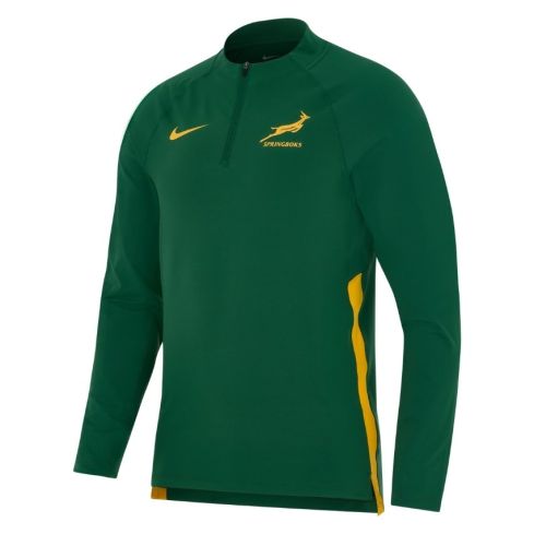 Springboks South Africa Rugby 1/4 Zip Training Sweatshirt - Nike