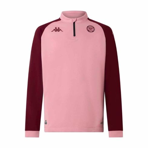 Muzira 1/4 Zip Rugby Sweatshirt Union Bordeaux Bègles Rose 2025/2026 - Kappa