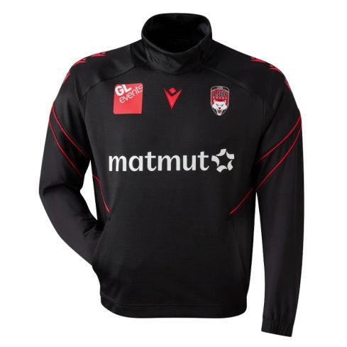 Rugby 1/4 Zip Training Sweatshirt RUCK Lyon Lou Rugby 2025/2026 - Macron
