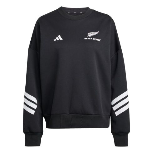 Black Ferns 3-Stripes Rugby Sweat - Adidas