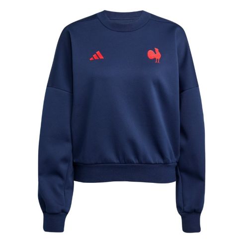 France Women's Rugby Travel Sweatshirt 2025/2026 - Adidas