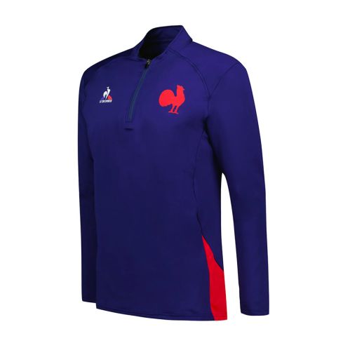 Sweat Rugby Entrainement France Bleu - Le Coq Sportif