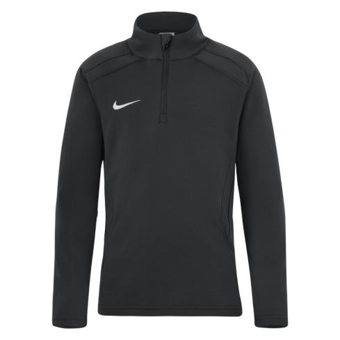 Black Kids' 1/4 Zip Training Rugby Sweatshirt - Nike