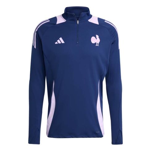 France 2025/2026 FFR Training Rugby Track Top - Adidas