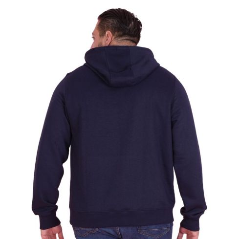 Hooded Rugby Sweatshirt Members Club House Navy Blue - Ruckfield