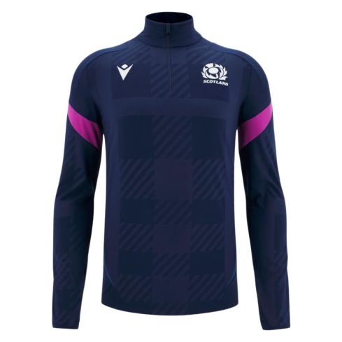 Scotland 2025/2026 Men's 1/4 Zip Jacket - Macron