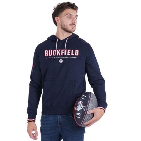 Hoodie Rugby French Rugby Club Navy Blue - Ruckfield