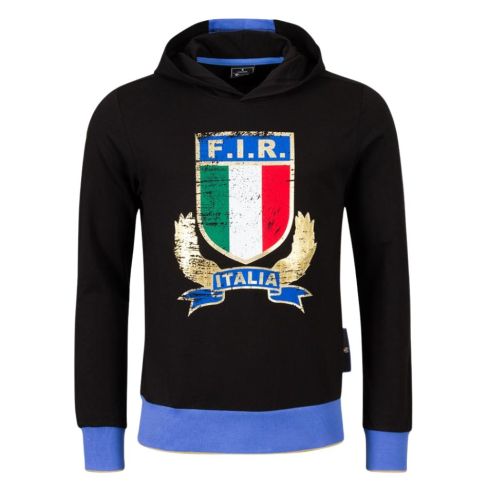 Italy 2025/2026 Supporters Cotton Hoodie - Macron