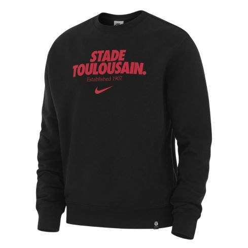 Stade Toulousain Rugby Sweatshirt Black 2025/2026 - Nike