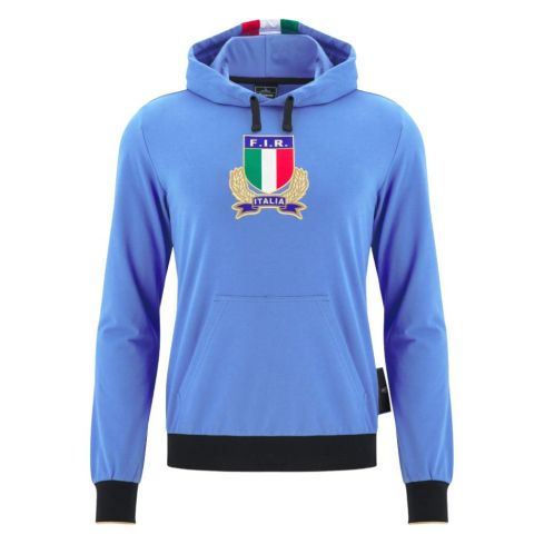 Italy 2025/2026 Rugby Zip Hoodie - Macron