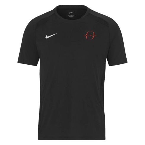 BADGE Short Sleeve Rugby Training T-Shirt Chilly-Mazarin Black - Nike