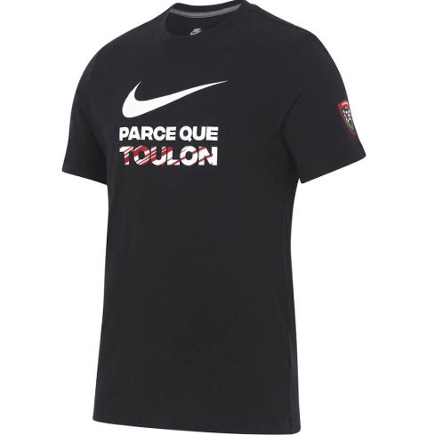 T-Shirt Rugby RC Toulon Graphic Noir 2023/2024 - Nike