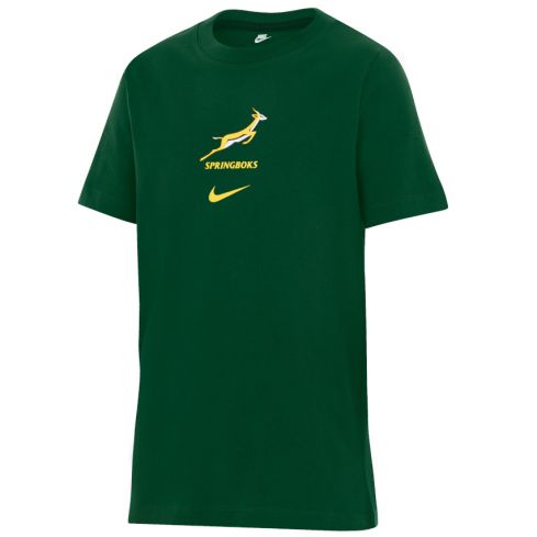 Green South Africa rugby t-shirt kids - NIKE