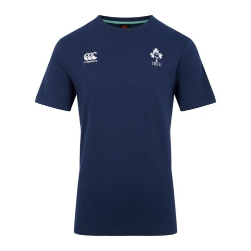 T-Shirt Rugby Coton Bleu Marine Irlande - Canterburry