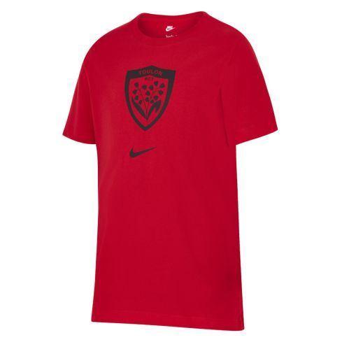 Kids' Rugby T-shirt RC Toulon 2024/2025 Red - Nike