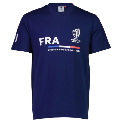 Rugby T-Shirt France World Cup 2023 Blue - Sportfolio