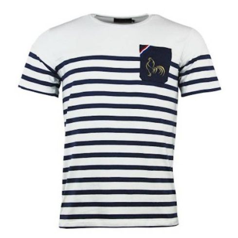 T-shirt Rugby Homme France Marinière - Religion Rugby