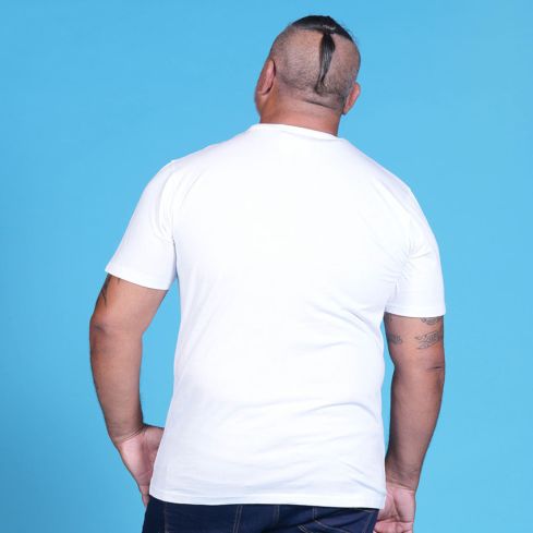 Rugby Printed T-shirt Jonah Lomu White - Ruckfield