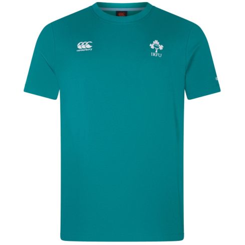 T-Shirt Rugby Manches Courtes Irlande Vert - Canterbury