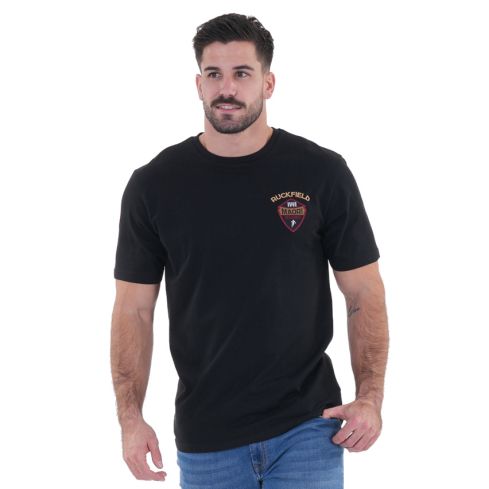 Rugby T-Shirt Iwi Maori Black - Ruckfield