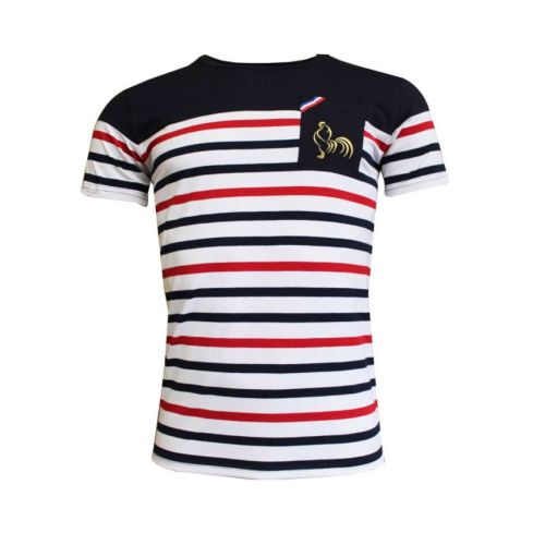 Tricolor Striped Rugby T-shirt - Rugby Religion