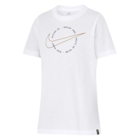 Kids' Rugby T-Shirt Graphic Tee Racing 92 White – Nike