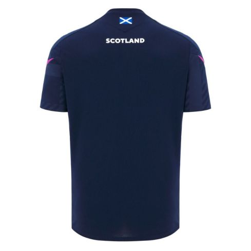 Junior Navy Training Rugby T-Shirt 2025/26 - Macron