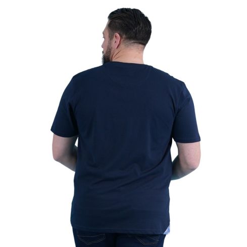 Short Sleeve Navy Blue Rugby T-Shirt Kashmir - Ruckfield