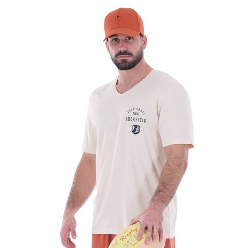 Rugby Palm Beach White Broken T-Shirt - Ruckfield