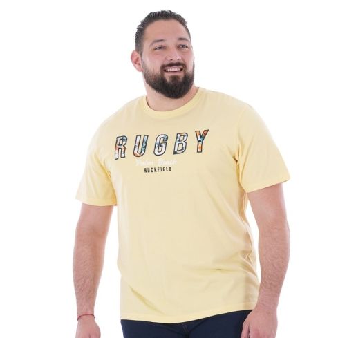Rugby T-Shirt Palm Beach Yellow - Ruckfield