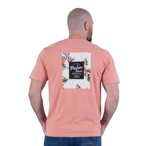Rugby T-Shirt Palm Beach Salmon - Ruckfield
