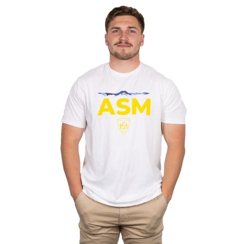 Mountain White T-shirt - ASM Clermont