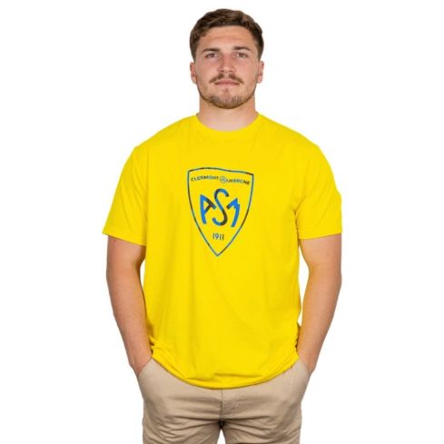 Rubprint T-shirt Yellow - ASM Clermont
