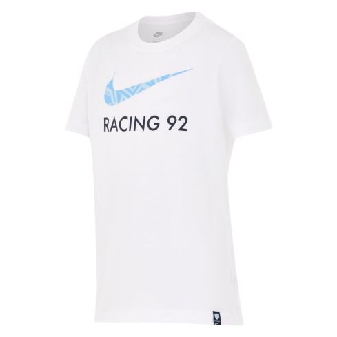 Racing 92 Youth Graphic Rugby T-shirt White 2025/2026 – Nike