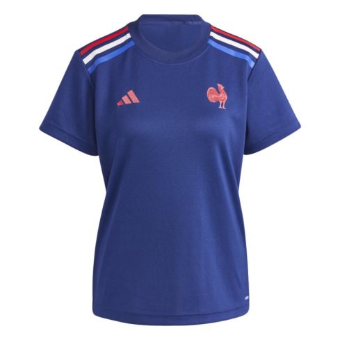 Women's Rugby Supporter T-Shirt France 2024/2025 - Adidas