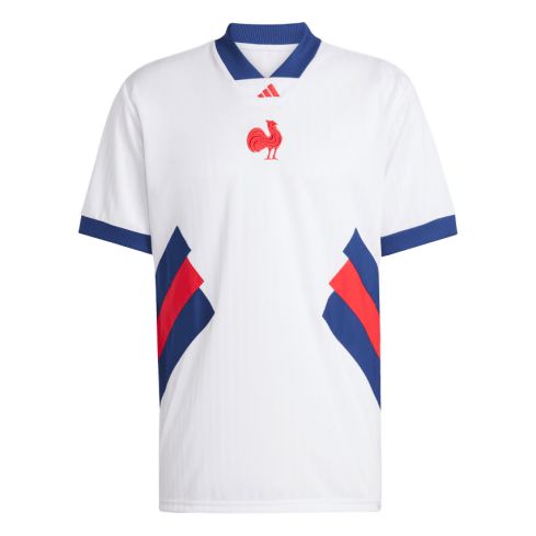 Vintage Adidas Men's French Rugby Red Away Jersey FFR / XV de France  Masculin | eBay
