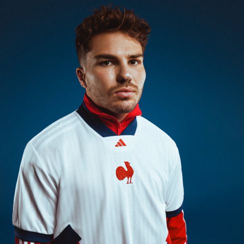 France Heritage Rugby Jersey White - Adidas