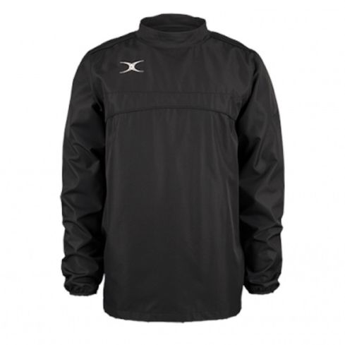 Kids Rugby Jacket Photon Warm Up Black - Gilbert