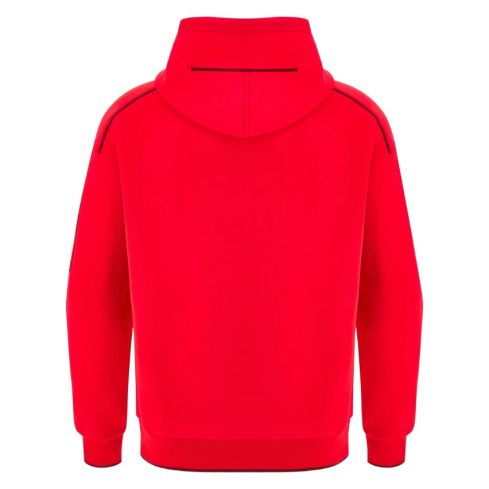 Wales 2025/2026 Rugby Training Travel Player Full Zip Jacket - Macron
