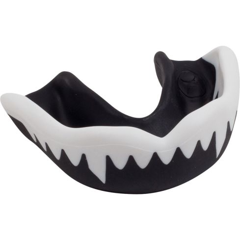 Rugby Mouthguard VIPER Black And White Up To 10 Years- Gilbert