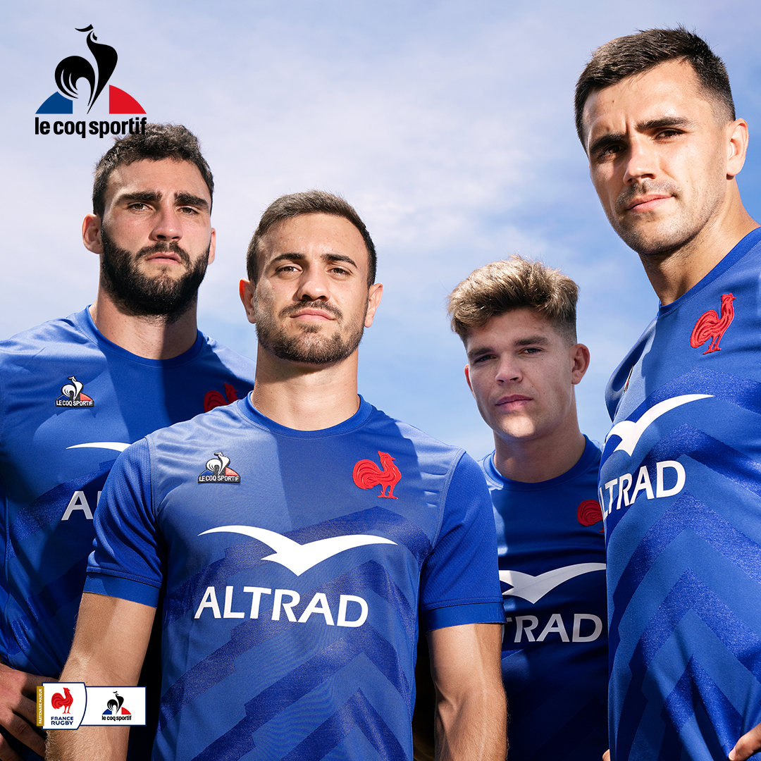 Nouveau maillot Rugby de l'Equipe de France 2022/2023 Disponible !