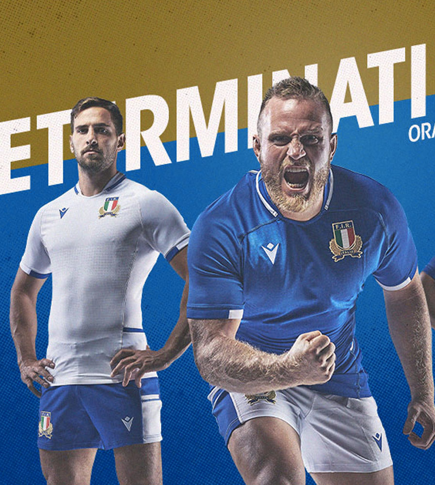 Maillot discount rugby italie